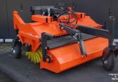 Hofstede Veegmachine Borstel 60cm voor mini loader verreiker shovel heftruck