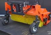 Hofstede Veegmachine Borstel 60cm voor mini loader verreiker shovel heftruck