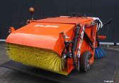 Hofstede Citycleaner Stads reiniging fiets voetpad veegmachine reiniger