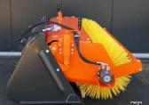 Hofstede Bakveegmachine frontlader shovel bak veegmachine compact