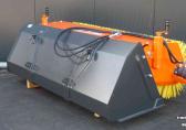 Hofstede Bakveegmachine frontlader shovel bak veegmachine compact