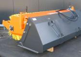 Hofstede Bakveegmachine frontlader shovel bak veegmachine compact