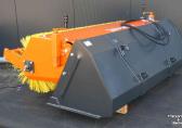 Hofstede Bakveegmachine frontlader shovel bak veegmachine compact